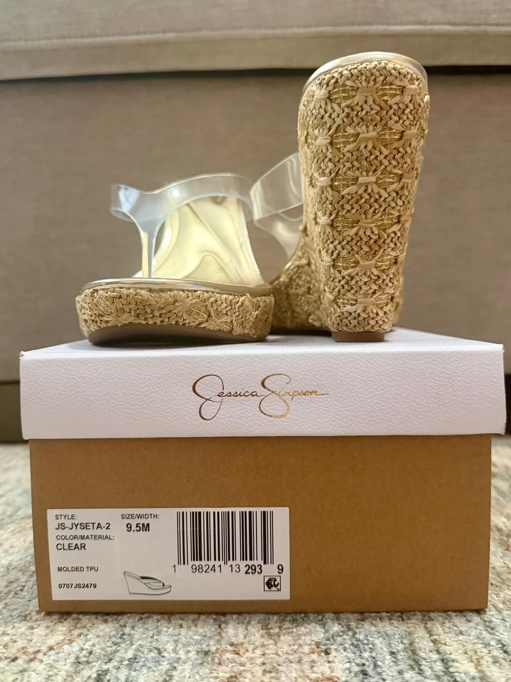 Jessica Simpson slip wedge